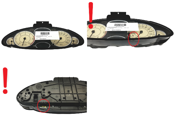 Snelheidsmeter Rover 75 YAC110477 110008878016 VDO 56721 main product photo