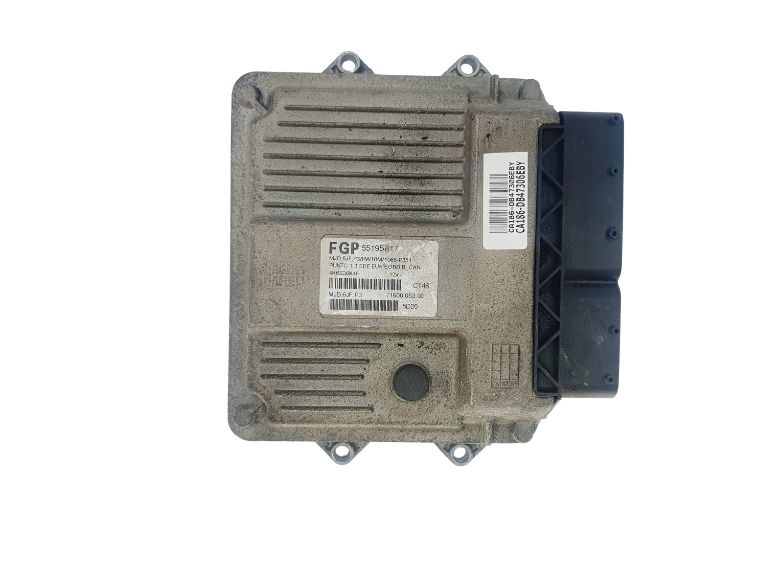 Regeleenheid FGP 6JF.P3 55195817 71600.053.00 Fiat Magneti Marelli 47306 main product photo