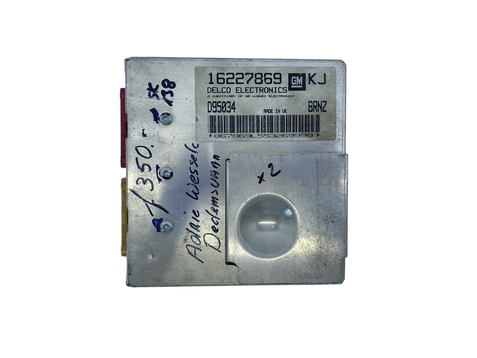 Regeleenheid 16227869 KJ D95034 BRNZ Opel Delco GM 54418 main product photo