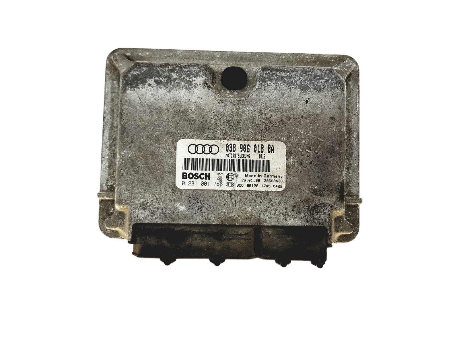 Regeleenheid 038906018BA 0281001756 Audi Bosch 27852 main product photo