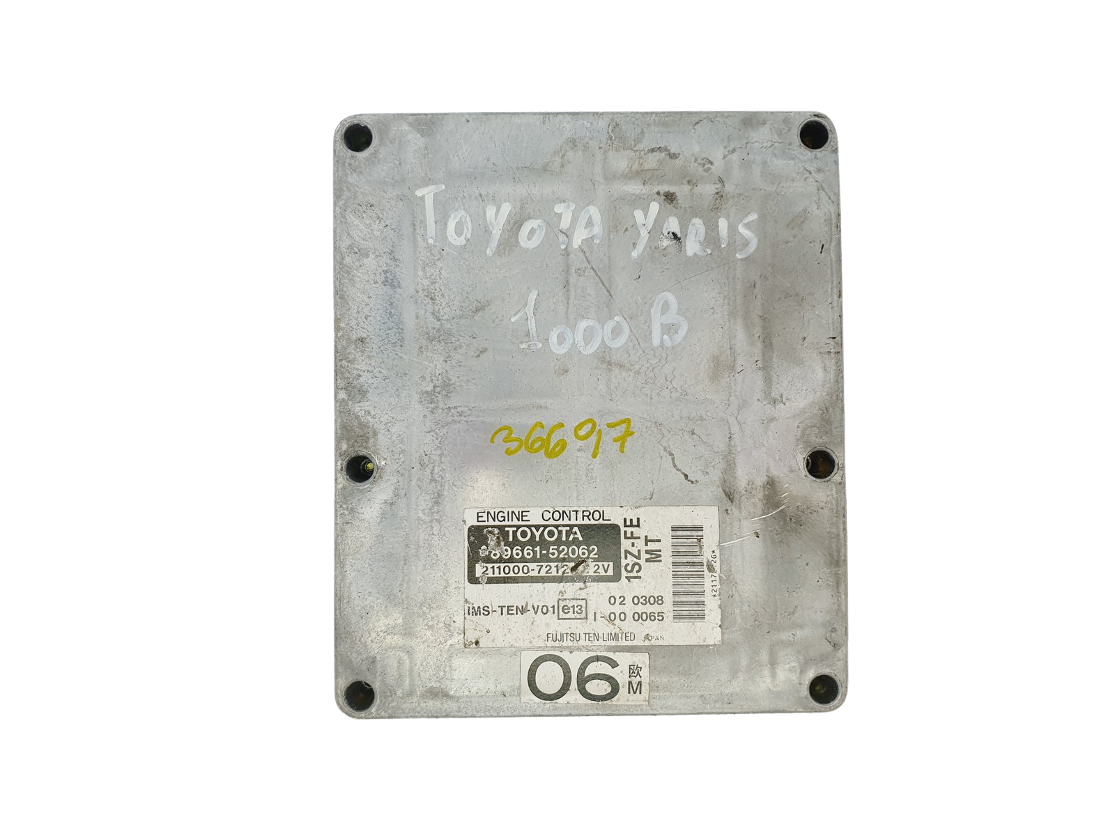 Regeleenheid 89661-52062 211000-7212 Toyota 36697 main product photo