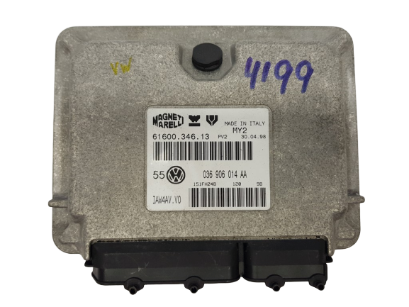 ECU Motormanagement VW 036906014AA 6160034613 Magneti Marelli 19133 main product photo