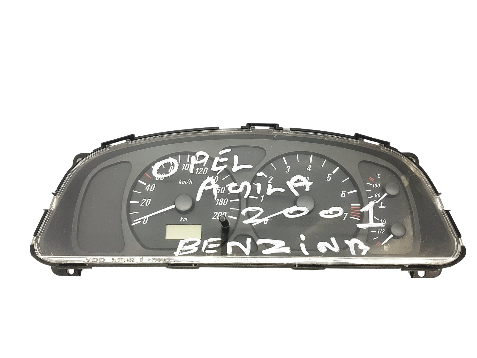 Snelheidsmeter Opel Agila 09210896 110008952024 41048 main product photo