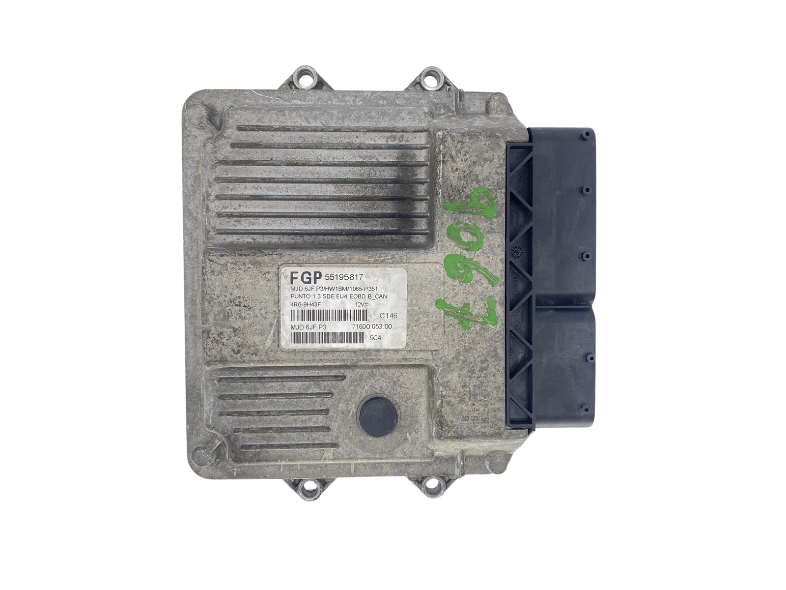 Regeleenheid FGP 6JF.P3 55195817 71600.053.00 Fiat Magneti Marelli 59821 main product photo