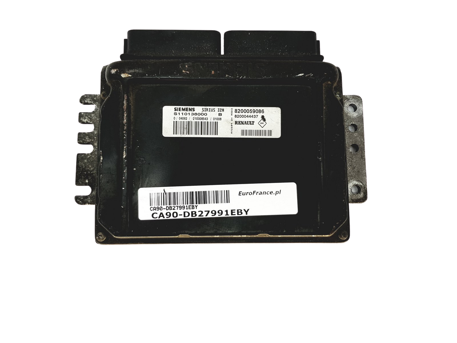 Regeleenheid S110138000B 8200059086 8200044437 Renault Siemens 27991 main product photo