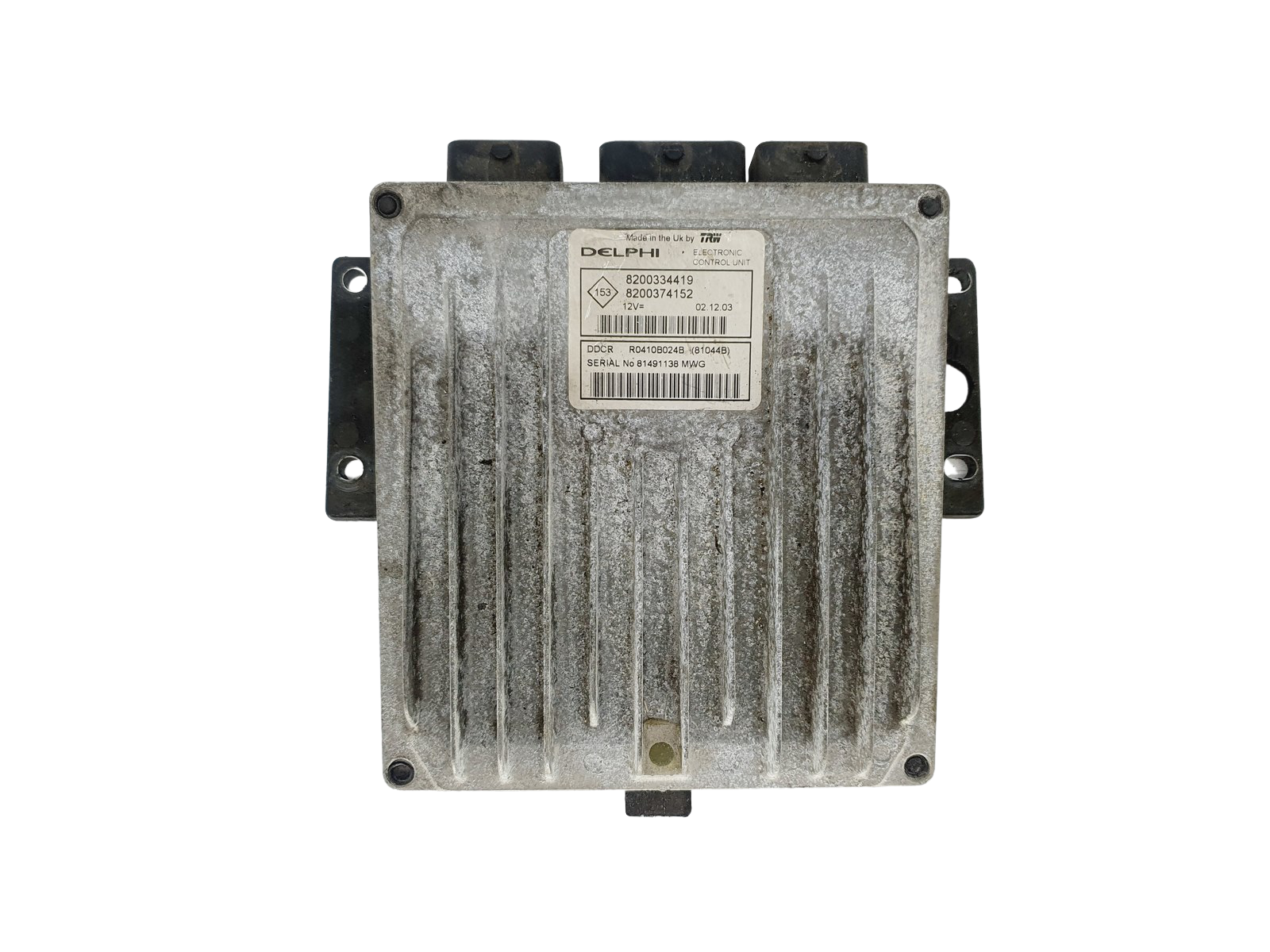 Regeleenheid 8200334419 8200374152 R0410B024B Renault Delphi 37412 main product photo