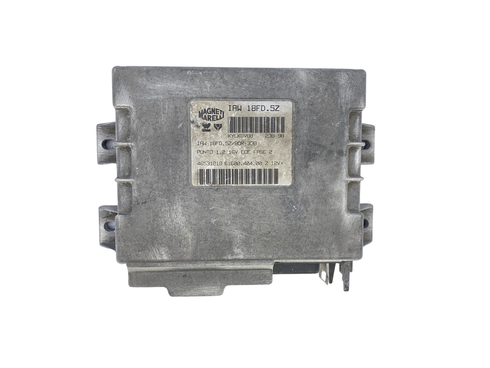 Regeleenheid IAW18FD.5Z 46531218 61600.404.00 Fiat Magneti Marelli 57655 main product photo