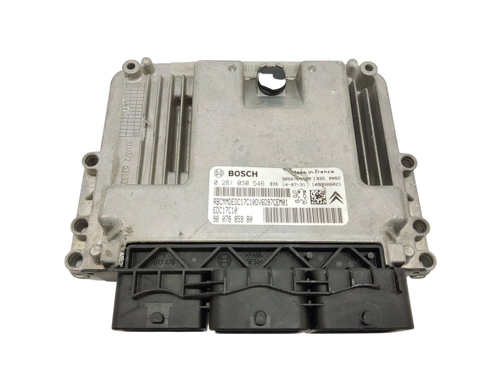 Regeleenheid 9807885980 0281030546 9666729580 PSA Bosch main product photo