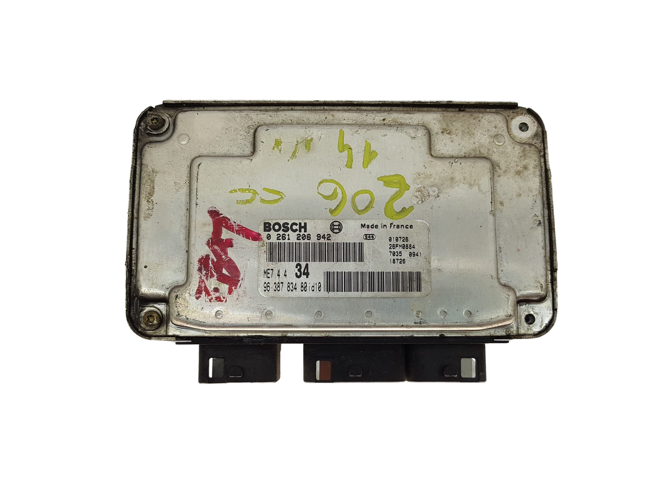 Regeleenheid 0261206942 9638783480id10 26FM0884 PSA Bosch 16203 main product photo