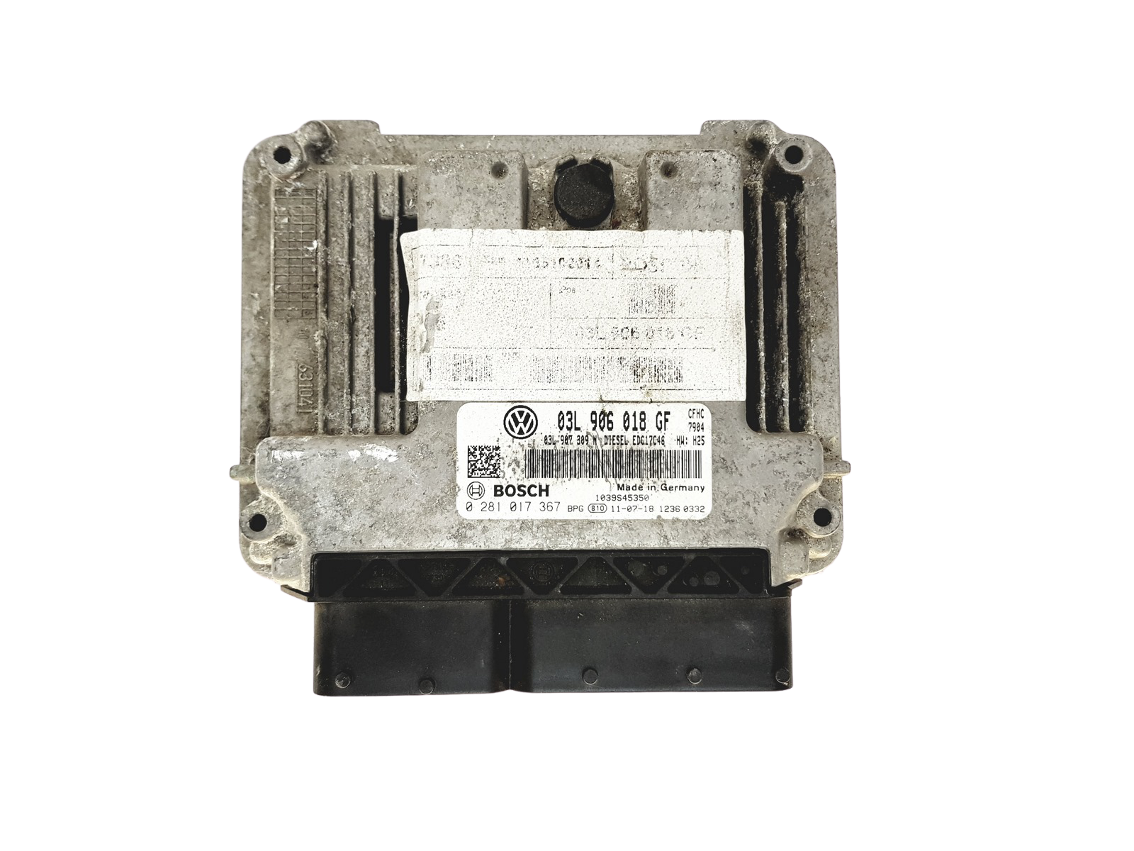 Regeleenheid 03L906018GF 0281017367 VW Bosch main product photo