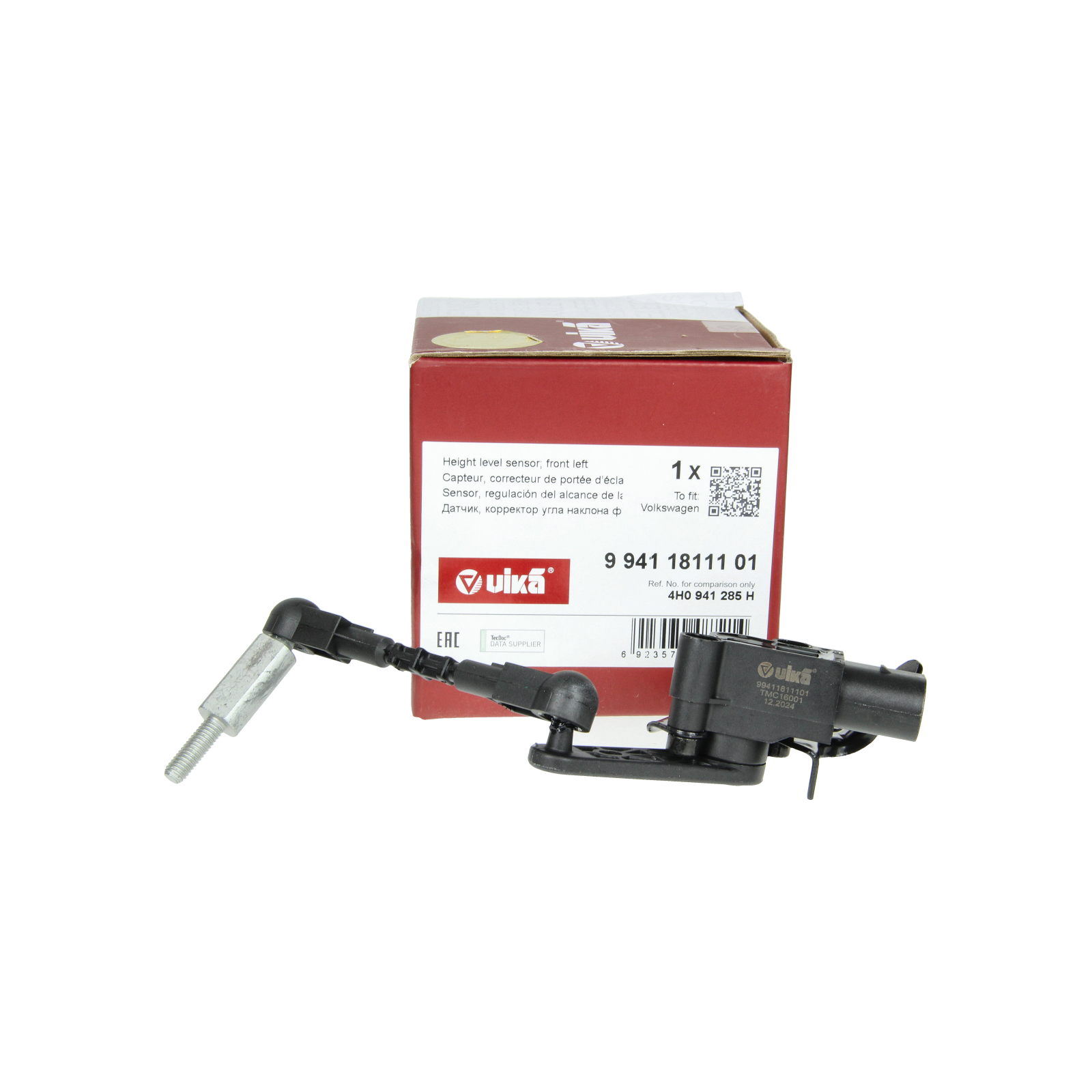 Koplamp niveau sensor Voor Links Doe Audi 4H0941285H 99411811101 Vika main product photo