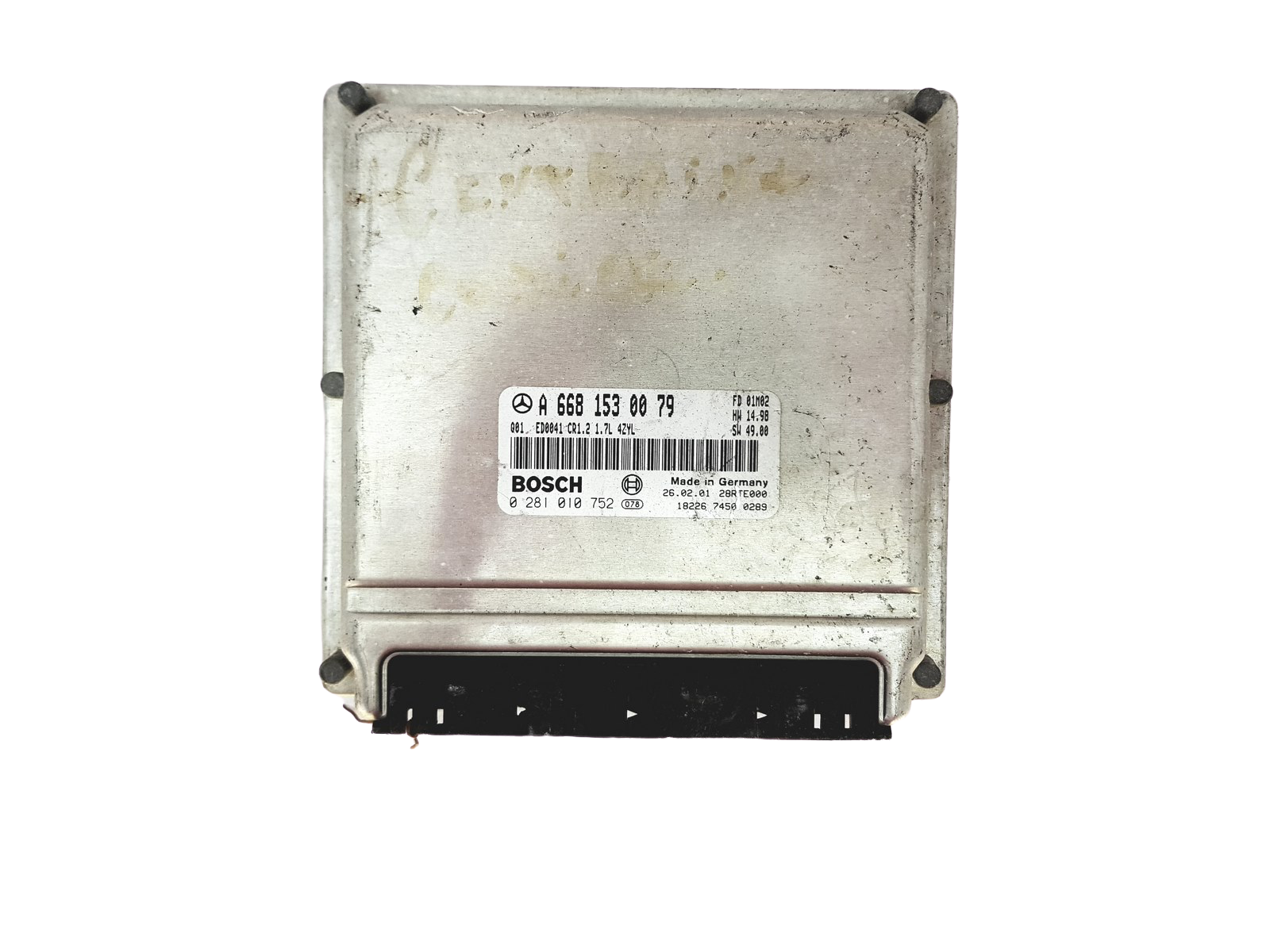 Regeleenheid A6681530079 0281010752 Mercedes Bosch 25323 main product photo