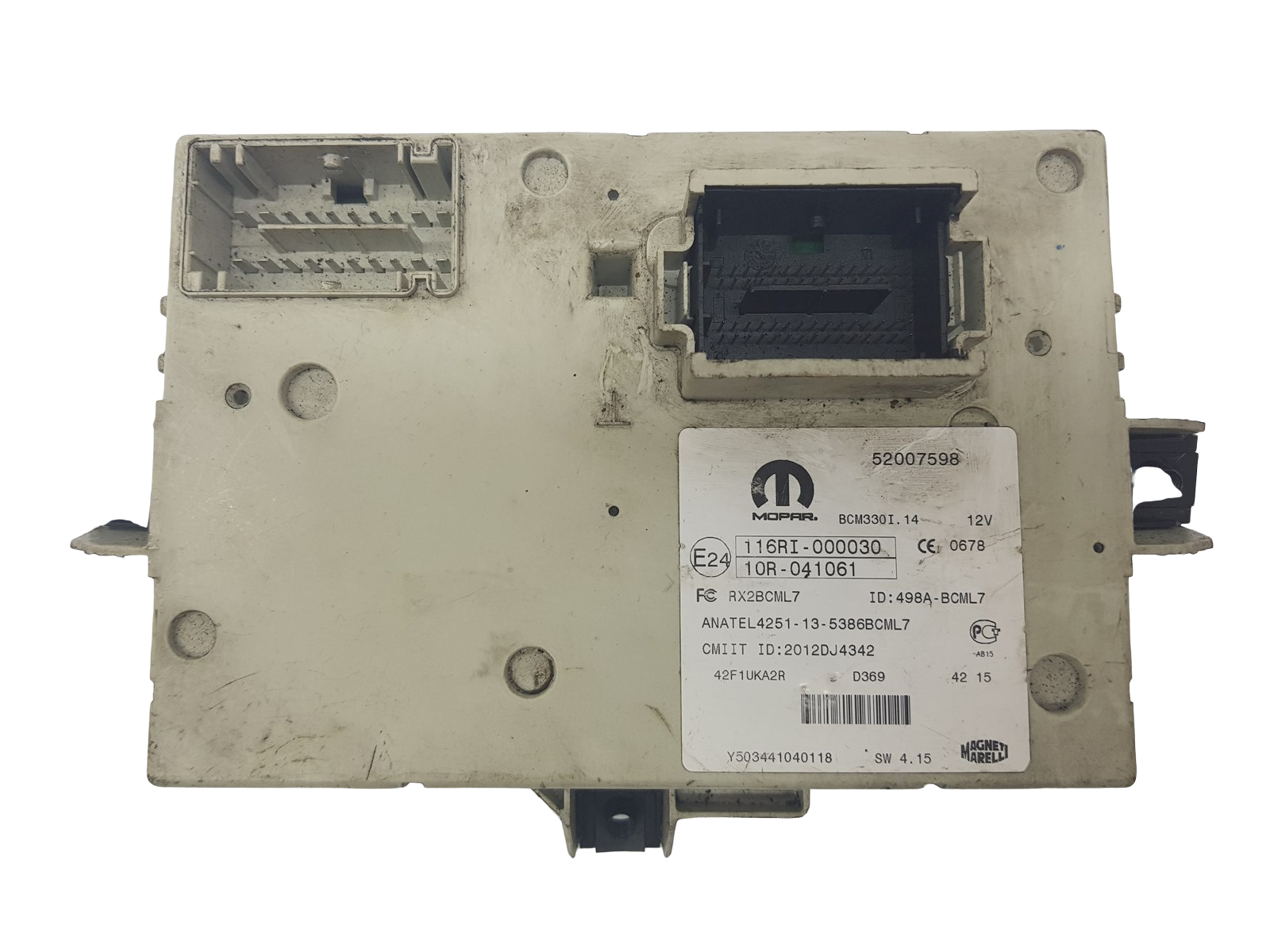 Regeleenheid BSI Fiat 52007598 Magneti Marelli main product photo