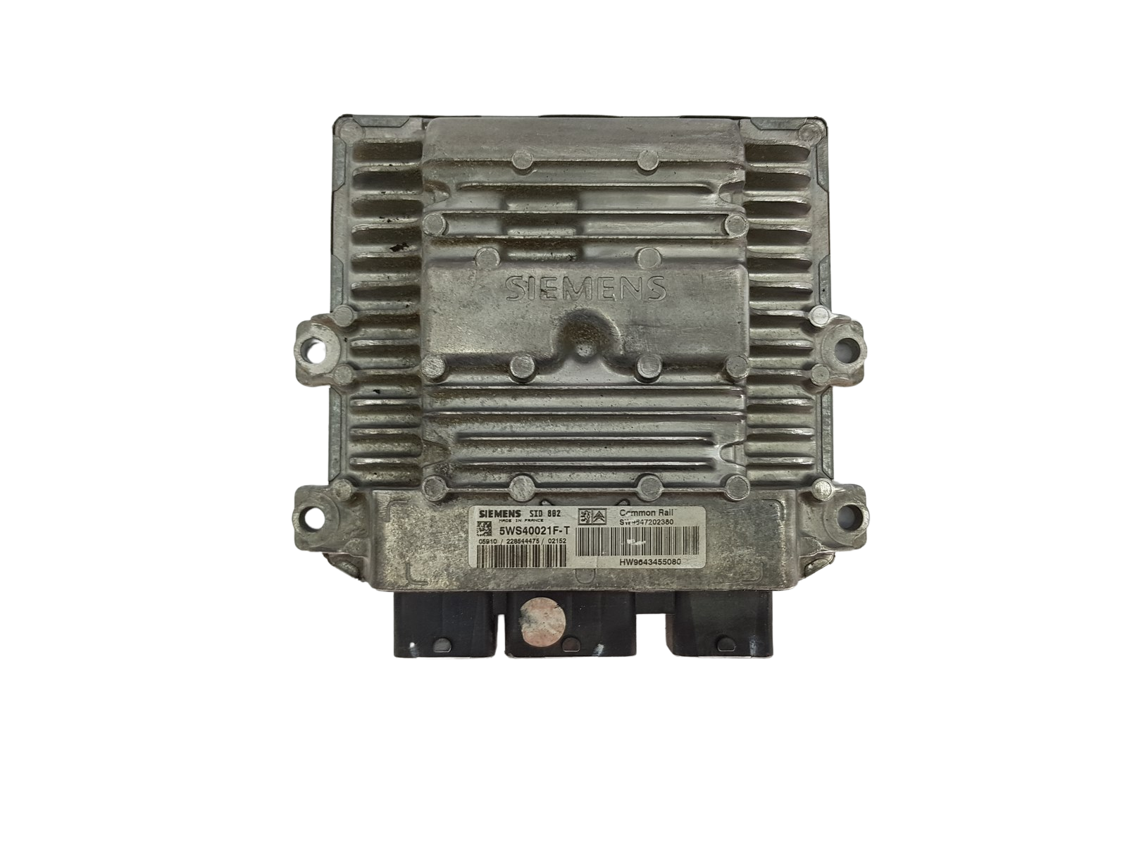 Regeleenheid 9647202380 9643455080 5WS40021F-T PSA Siemens 17861 main product photo