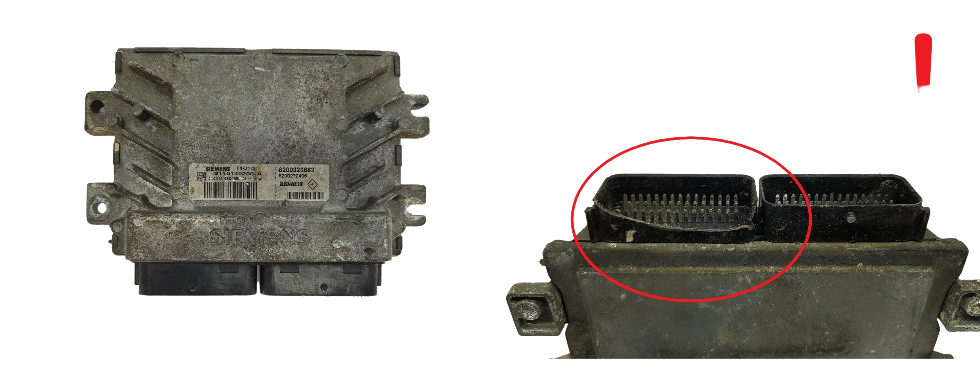 Regeleenheid Renault S110140200A 8200323683 8200272406 Siemens 14057 main product photo