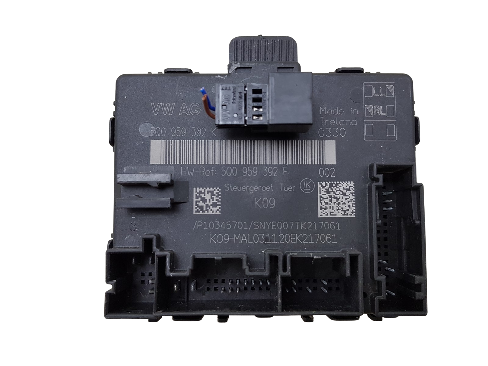 Controle-eenheid module VWAG 5Q0959392K 5Q0959392F main product photo