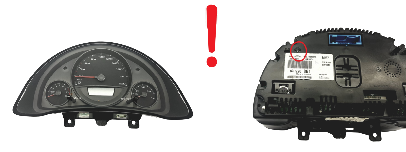 Toerenteller VW UP Seat Mii 1SL920861 Magneti main product photo