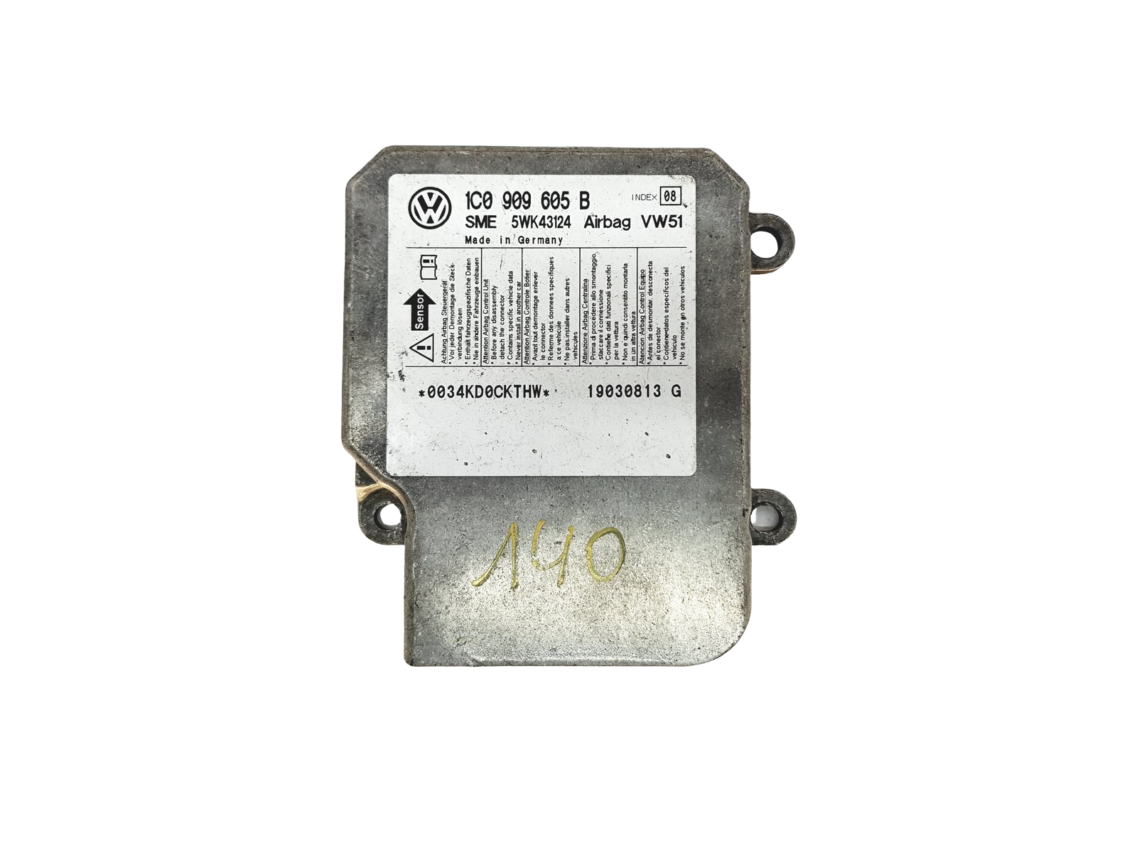 Controle-eenheid module 1K0909605B 5WK43124 VW Siemens 22928 main product photo