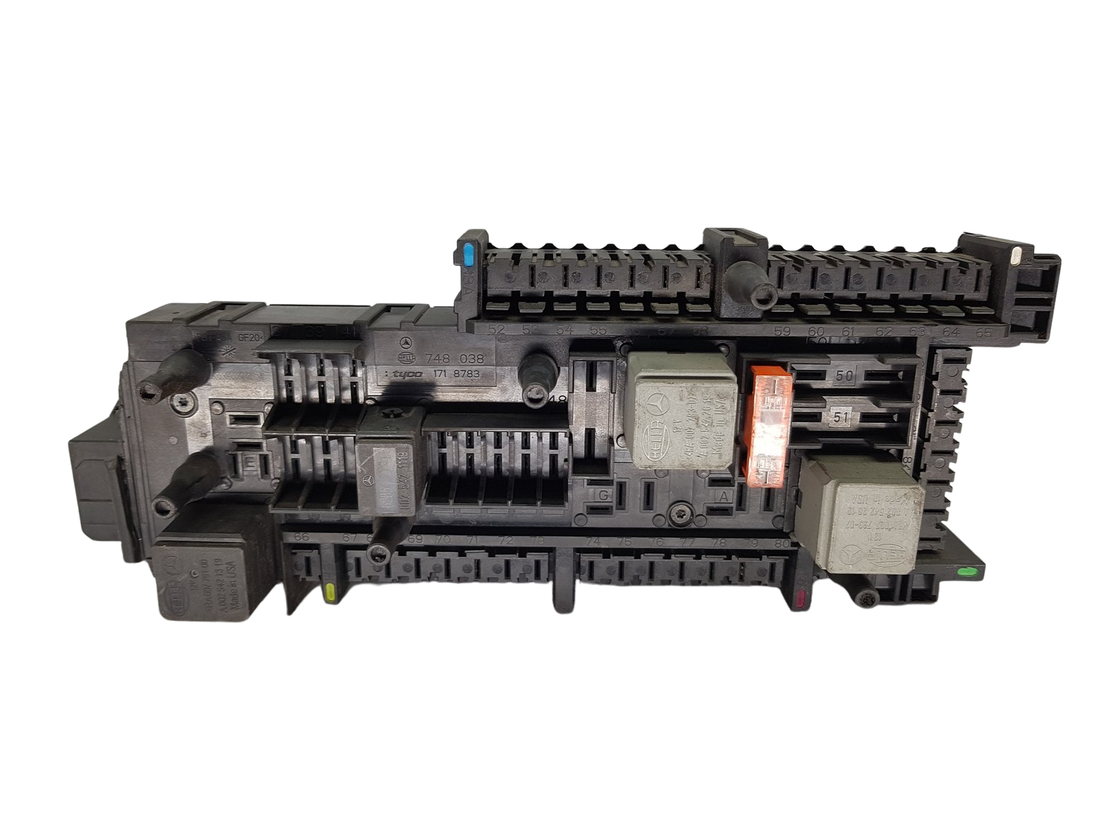 Zekeringenkast Mercedes 0-1718781-1 748038 1718783 Tyco Hella 20316 main product photo