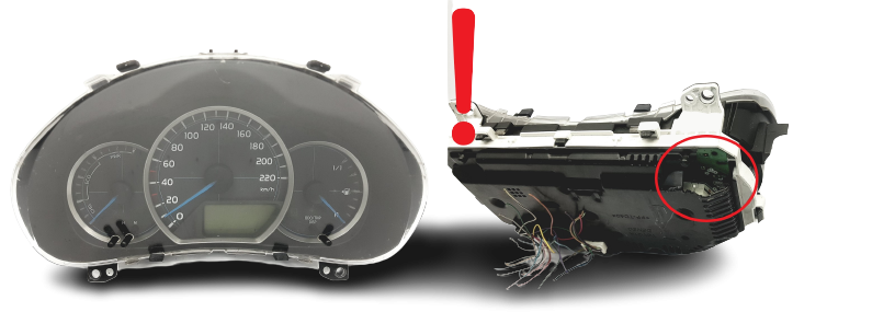 Toerenteller Toyota Yaris 83800-0DT70 MB157550-7731 56012 main product photo