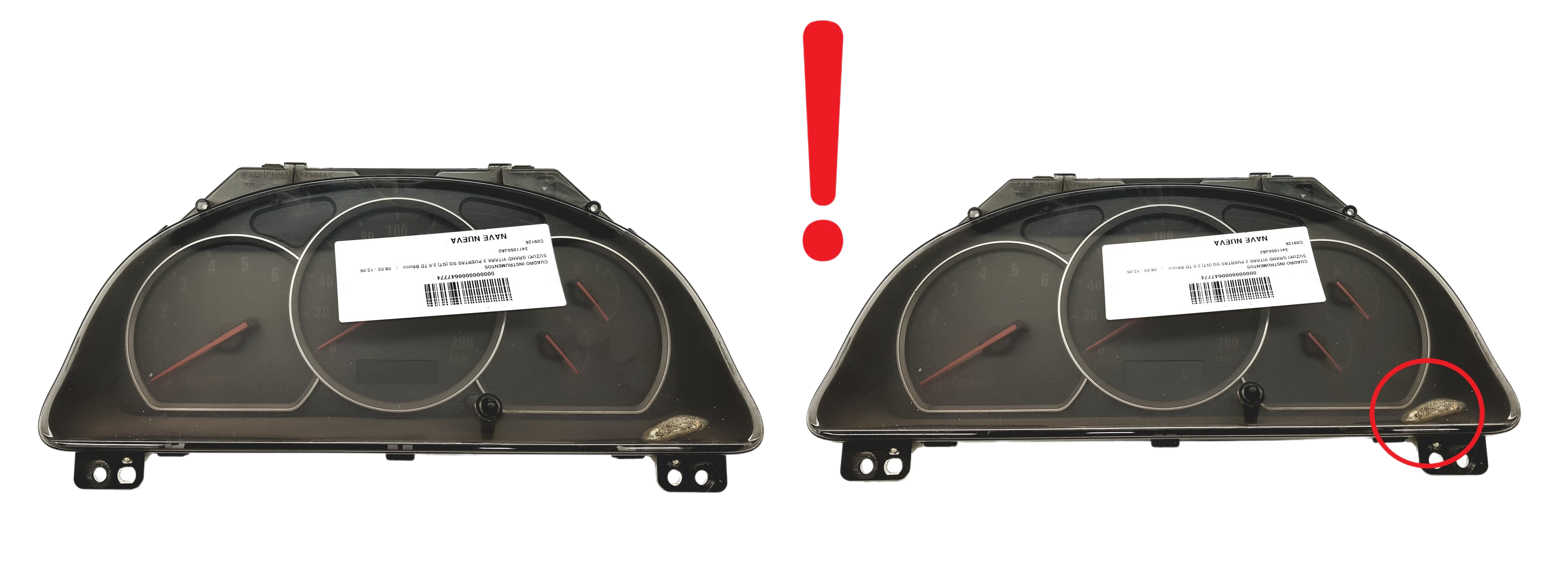 Toerenteller Suzuki Grand Vitara 34110-50JA2 59018 main product photo