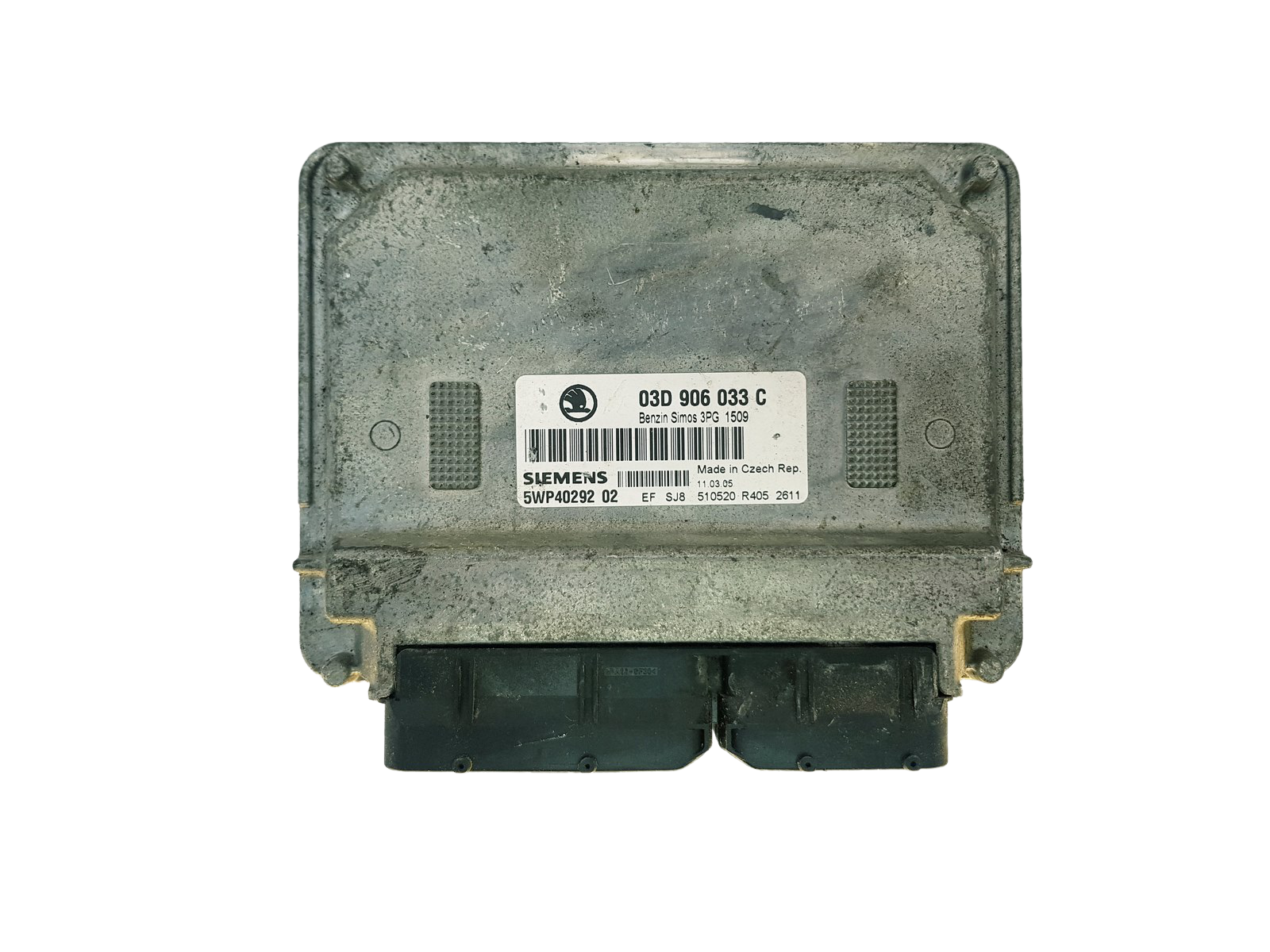 Regeleenheid 03D906033C 5WP40292 02 Skoda Siemens 32204 main product photo